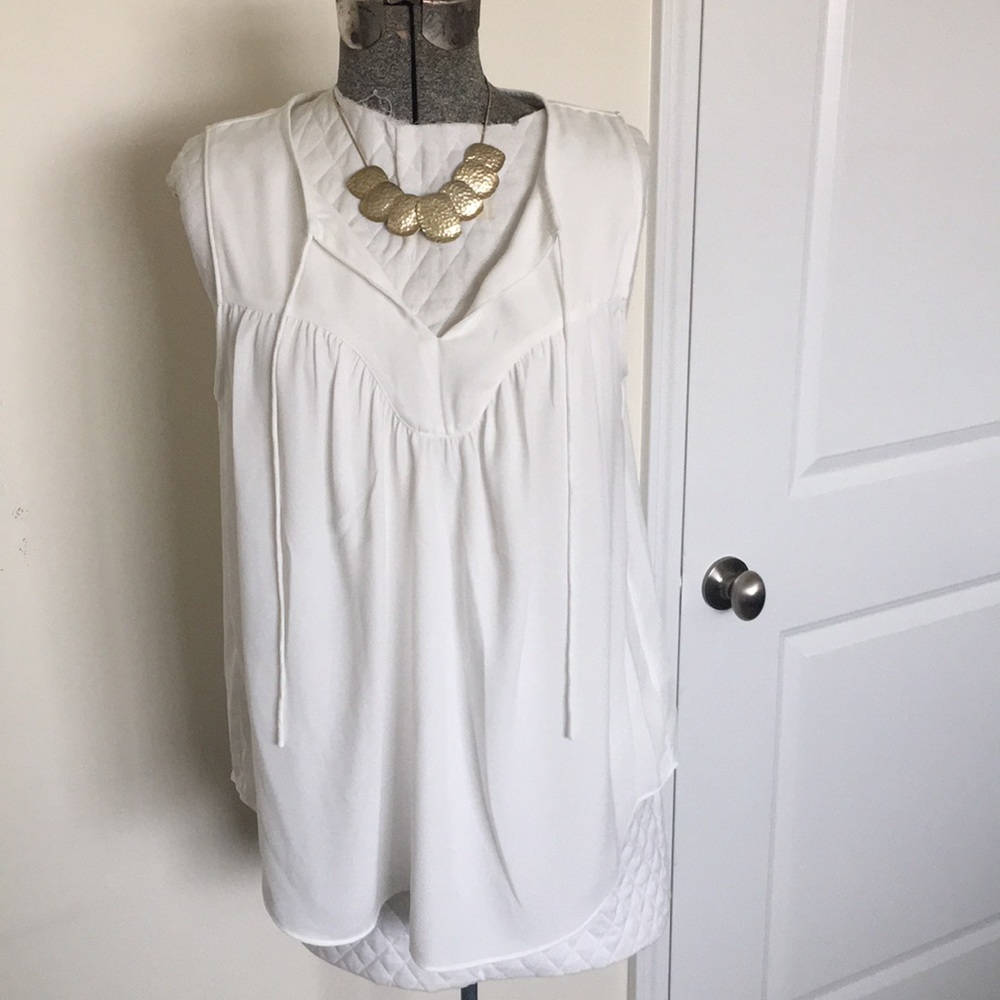 Gap Cream Women’s Blouse, size L
